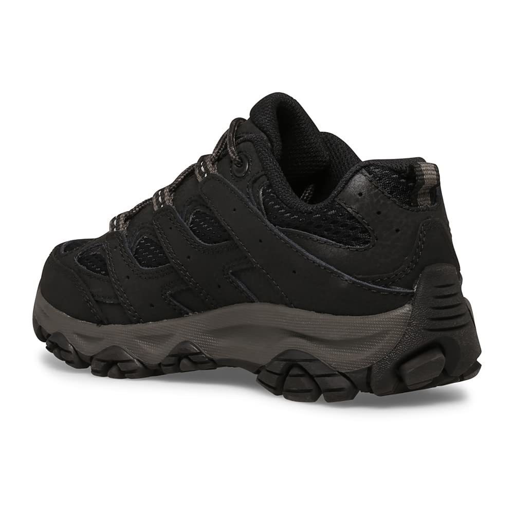 MERRELL MOAB 3 LOW HIKING SHOE, BLACK, 5 WIDE US UNISEX BIG_KID - Picture 4 of 6
